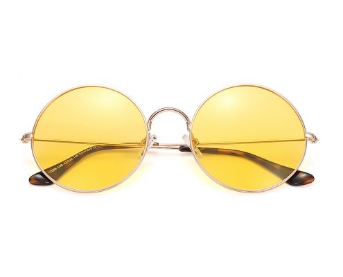 gafas de sol amarillas